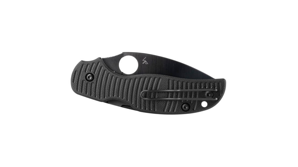 Spyderco Sage 5 Folding Knife, CPM Magnacut, Black Blade, Salt Black G-10 Handle, SPY-C123GPBKMCBK