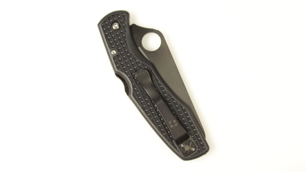 Spyderco Salt1 Lightweight Black Black Blade SpyderEdge Knife C88SBBK