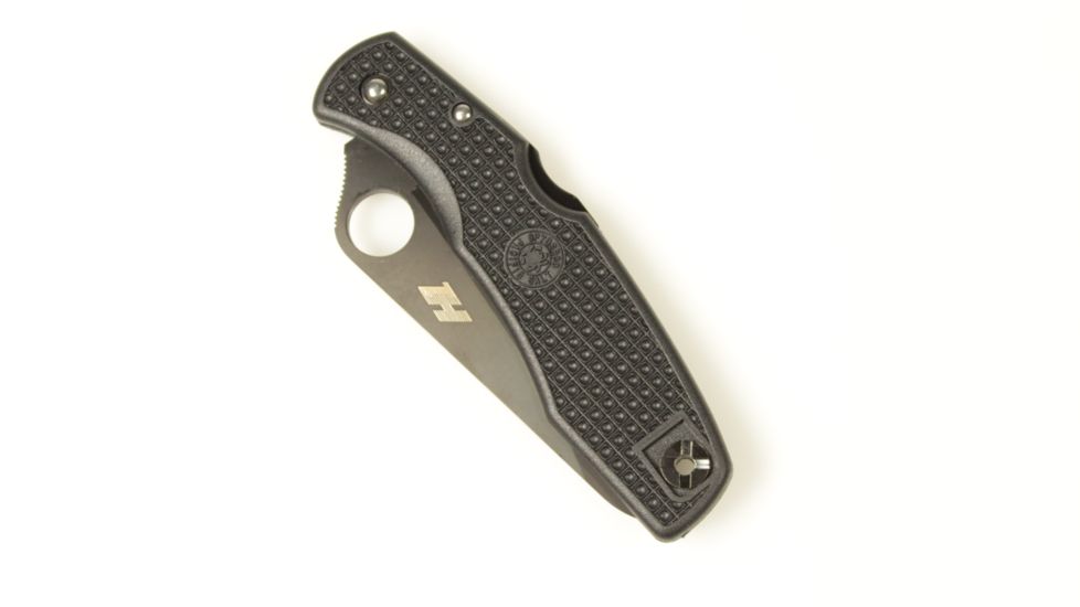 Spyderco Salt1 Lightweight Black Black Blade SpyderEdge Knife C88SBBK