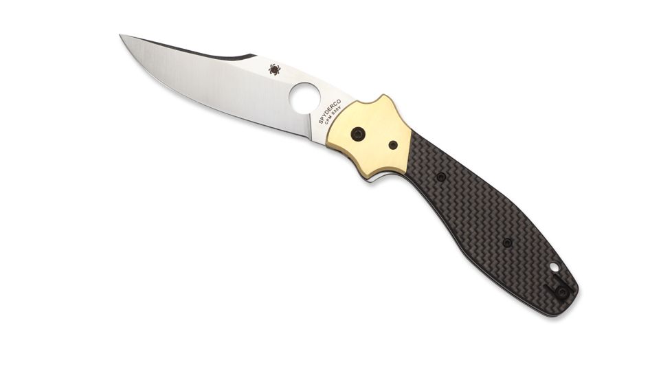 Spyderco Schempp Bowie Plain Edge Knife C190CFP