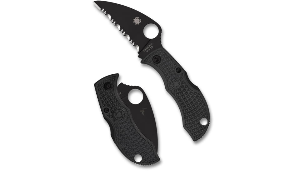 Spyderco Manbug Wharncliffe Lightweight Black Blade