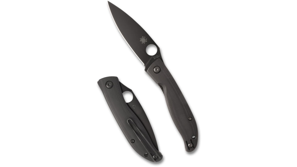 Spyderco Mantra 4 G-10 Black Blade