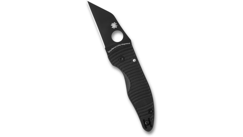 Spyderco Microjimbo Salt Black G-10 Cpm Magnacut Black Blade