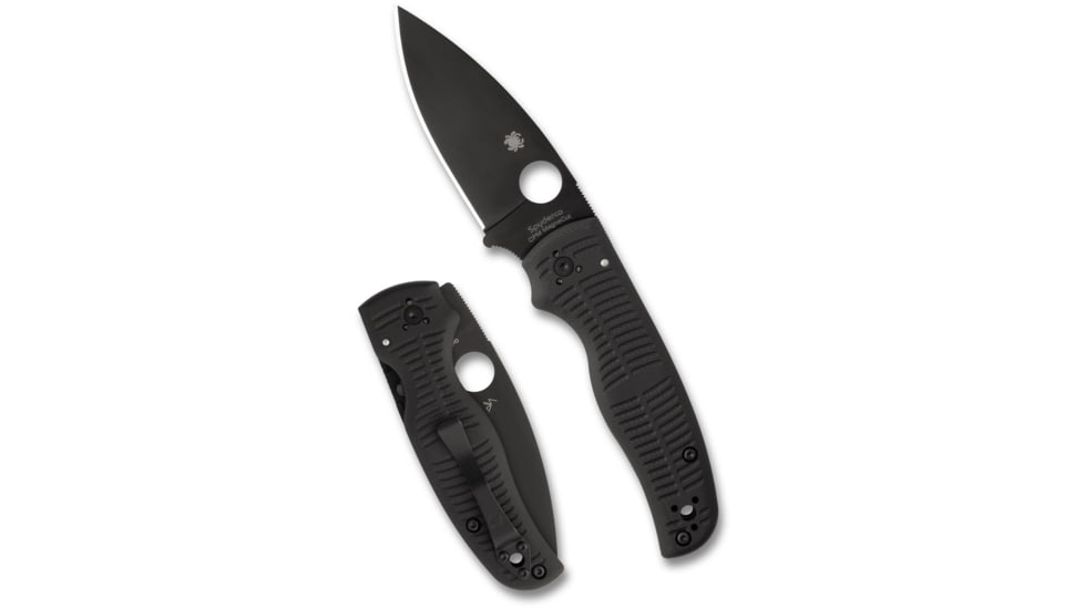Spyderco Shaman Salt Black G-10 Cpm Magnacut Black Blade