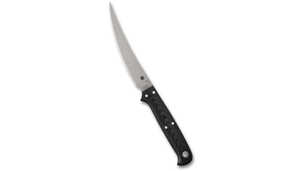 Spyderco Shelter Cove Kitchen Knife, 5.78in, 8Cr17MoV, Fillet Blade, G10 Black Handle, FB52GP