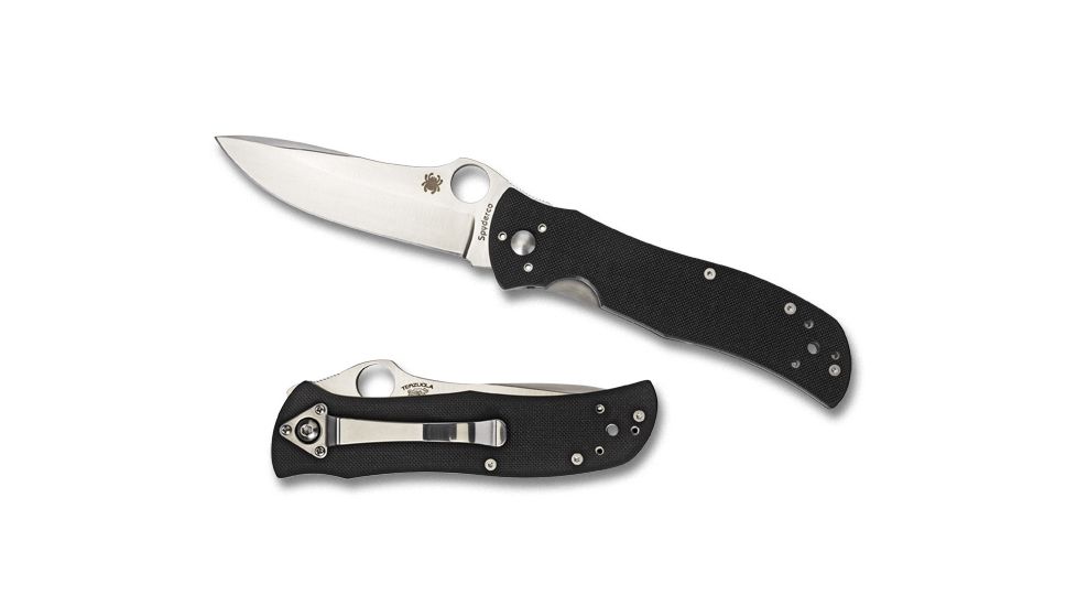 Spyderco Starmate Black G-10 PlainEdge C55GP
