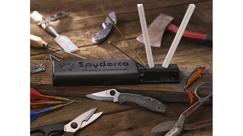 Spyderco Tri-Angle Sharpmaker Kit Knife Sharpening System 204MF