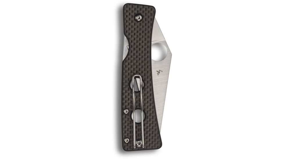 Spyderco Watu Carbon Fiber Overlay Folding Knife, 3.26in, CPM-20CV, G10, C251CFP