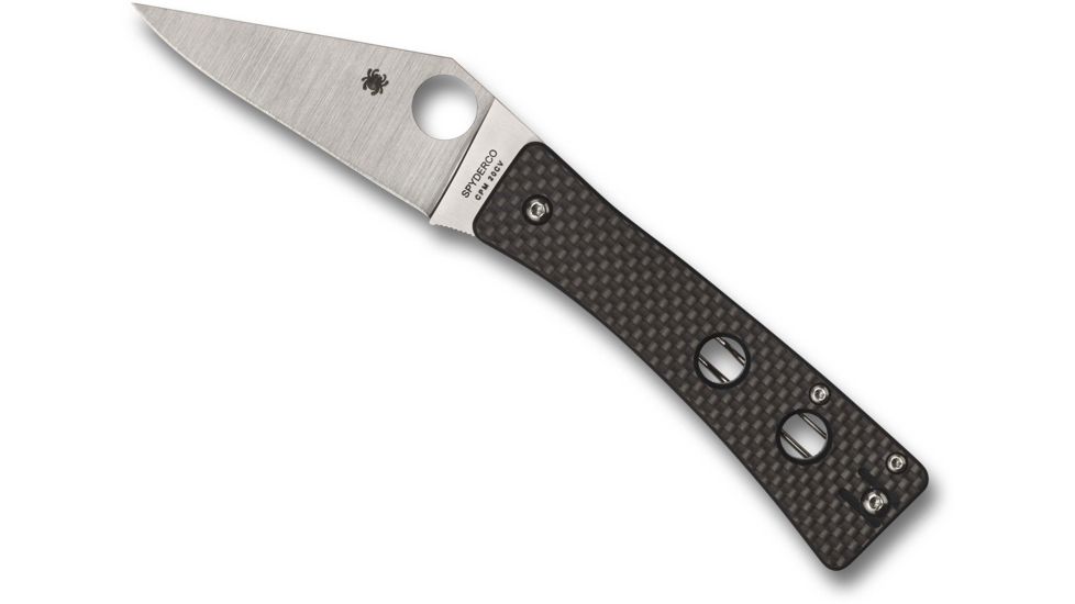 Spyderco Watu Carbon Fiber Overlay Folding Knife, 3.26in, CPM-20CV, G10, C251CFP