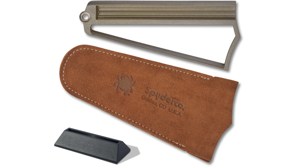Spyderco Webfoot Stone Knife Sharpeners, Cubic Boron Nitride, 308CBN
