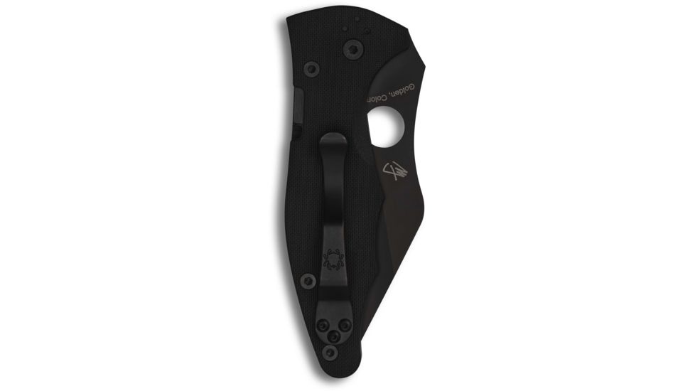 Spyderco Yojimbo 2 Compression Lock Folding Knife, 3.125in, CPM-S30V, G10, Black, C85GPBBK2