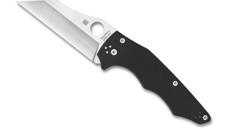 Spyderco YoJumbo Folding Knife, 4in, CPM S30V Steel, Wharncliffe Blade, G10 Handle, C253GP