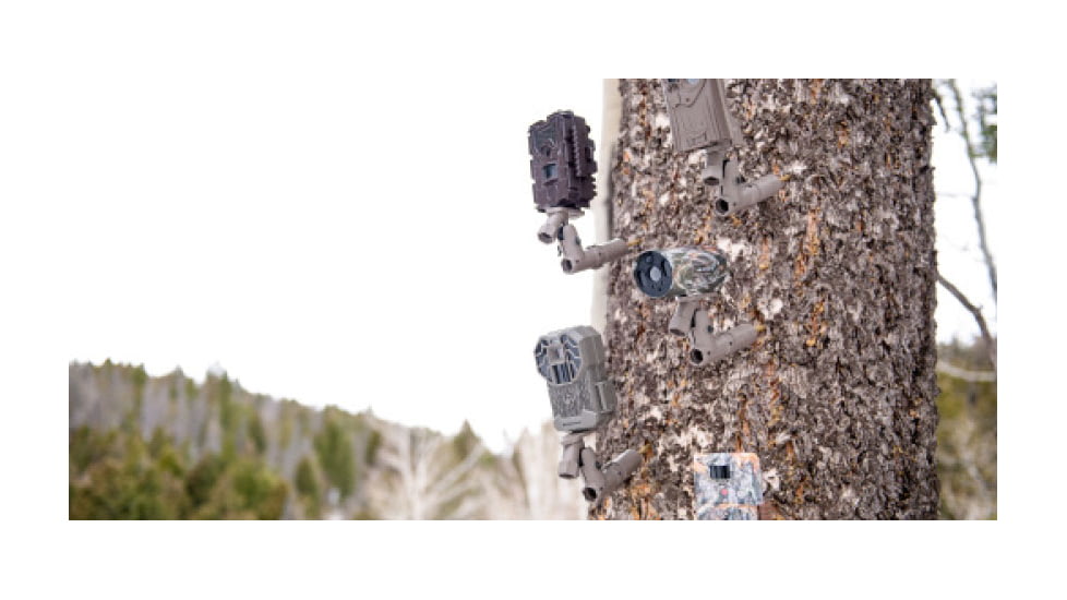 SpyHigh Mounting System Trail Camera Complete Mounting System, Tan/Green, SHCS