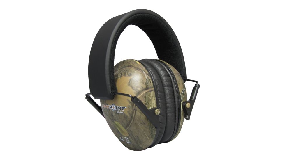 Spypoint EM-24-C, Hearing Protection Ear Muffs, Camo, EM-24-C