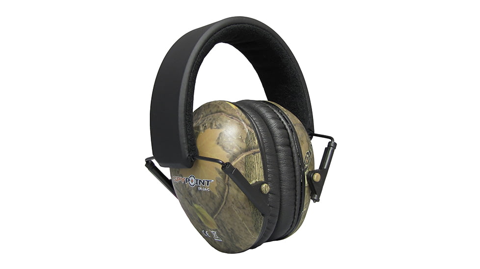 Spypoint EM-24-C, Hearing Protection Ear Muffs, Camo, EM-24-C