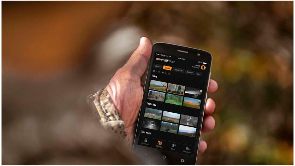 Spypoint FLEX-S 33MP Trail Camera, 1080p, Black, FLEXS