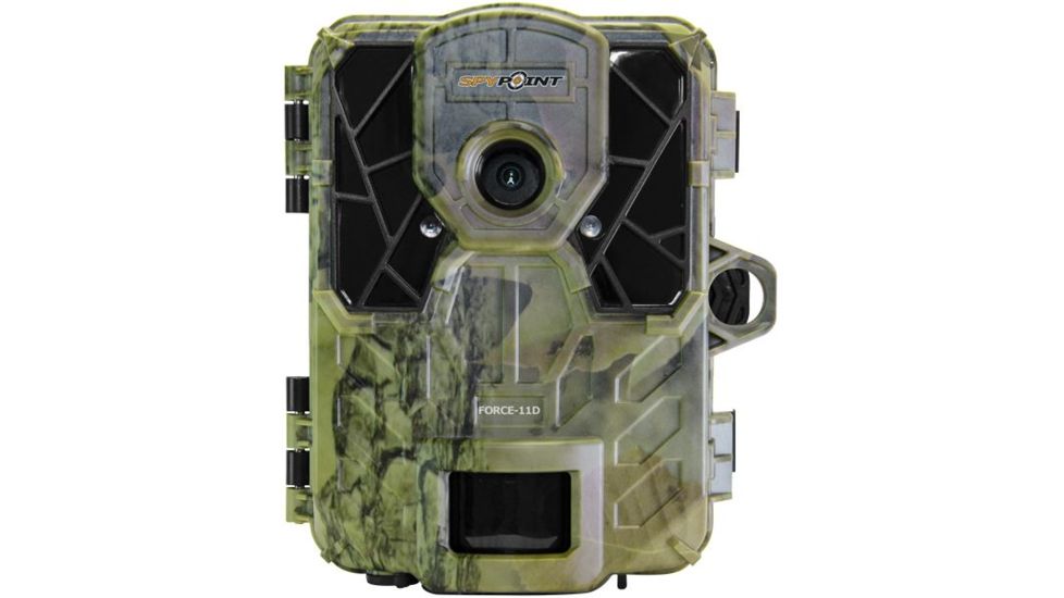 Spypoint Force 11D Game Camera, 11 MP, Ultra Compact, 42 LEDs, HD video with sound, Camoflauge Force 11D