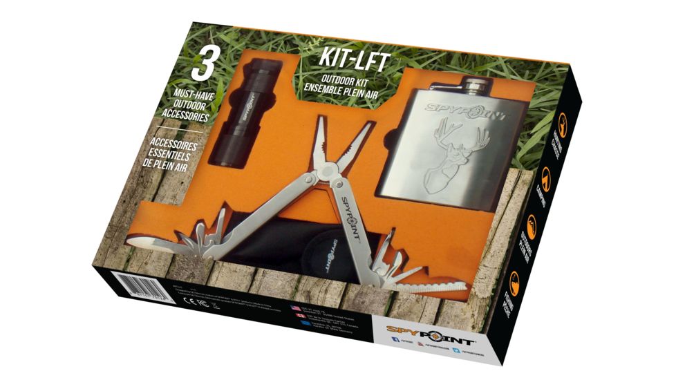 Spypoint KIT-LFT, Outdoor Kit, Camo, KIT-LFT