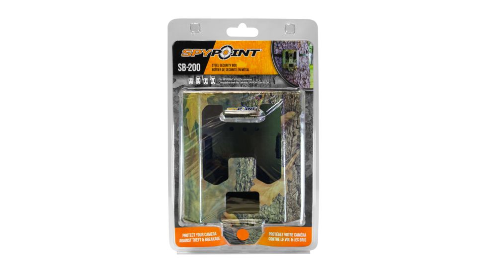 Spypoint SB-200, Steel Security Box, Camo, SB-200