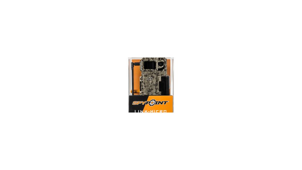 Spypoint Verizon Smallest Cellular 10 MP Trail Camera, 4G  Photo Transmission, Camo LINK-MICRO-V