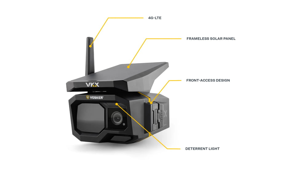Vosker VKX-US Trail Camera, Black, 1410