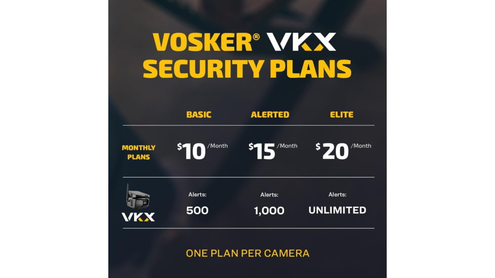 Vosker VKX-US Trail Camera, Black, 1402