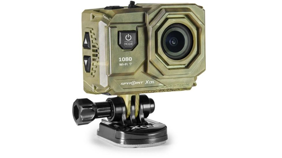 Spypoint Xcel 1080 POV Action Camera, 12MP, FULL HD video with sound, 2in screen, Camoflauge Xcel 1080