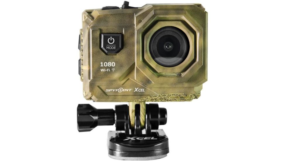 Spypoint Xcel 1080 POV Action Camera, 12MP, FULL HD video with sound, 2in screen, Camoflauge Xcel 1080