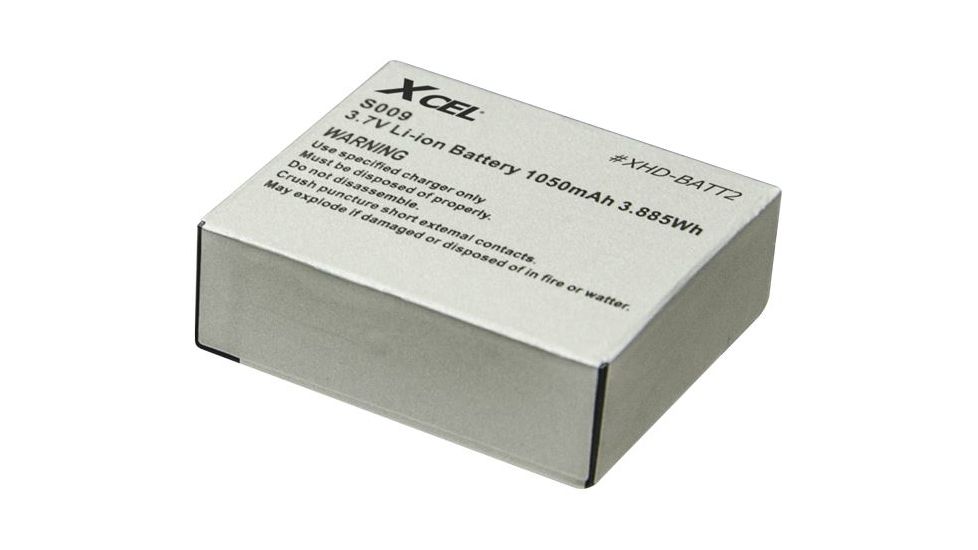Spypoint Xcel Rechargeable Lithium-Ion Polymer Battery for XCEL 720,1080 &amp; 4K, Black XHD-BATT2