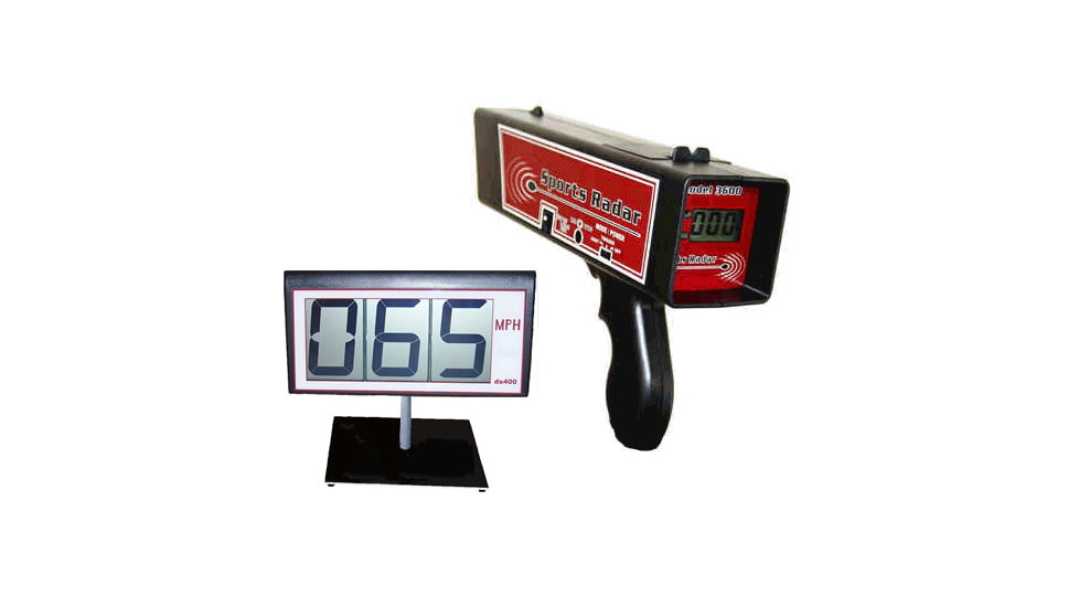 Sports Radar SR-3600 Radar Gun &amp; DS400 LCD Screen