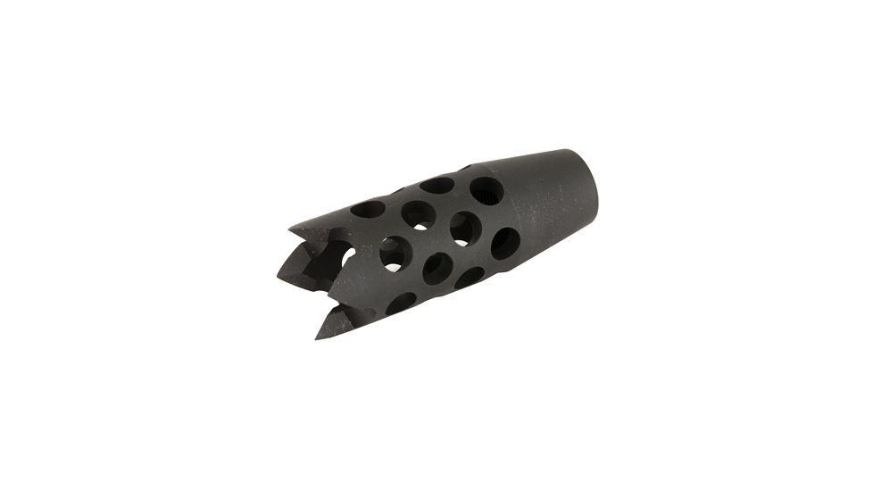 SRM Arms Inc. 4 Point Door Breacher/Flash Hider, Matte, SRM1216DBF