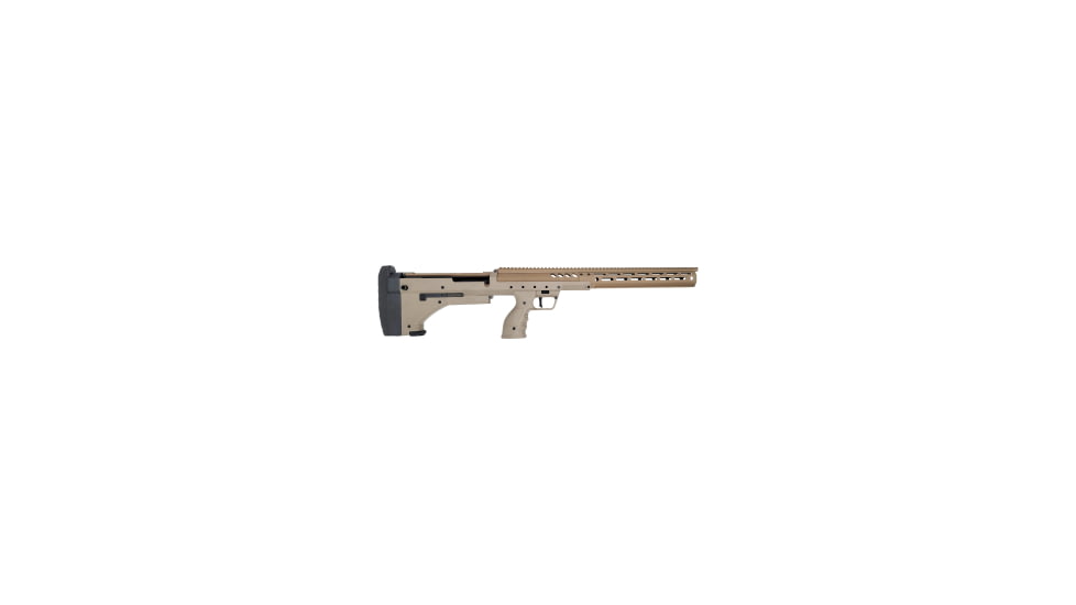 Desert Tech SRS-M2 Chassis Only Rifle, FDE/FDE, One Size, SRS-CH-MR-FF