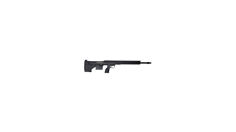 Desert Tech SRS Rifle, .338 Lapua Magnum, 26in Barrel, 1-9 Twist, Black/Black, 5 Round Magazine, SRS-M2 Standard, 37 inch, SRS-RF-M-G26R-BB