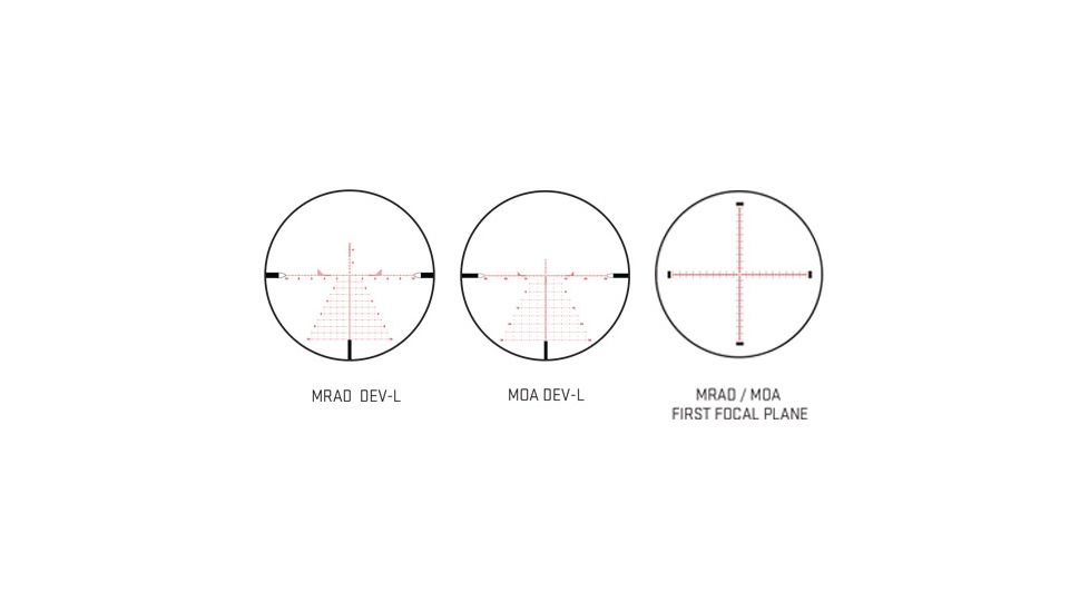 Tango4 4-24x50 MRAD/MOA Reticle