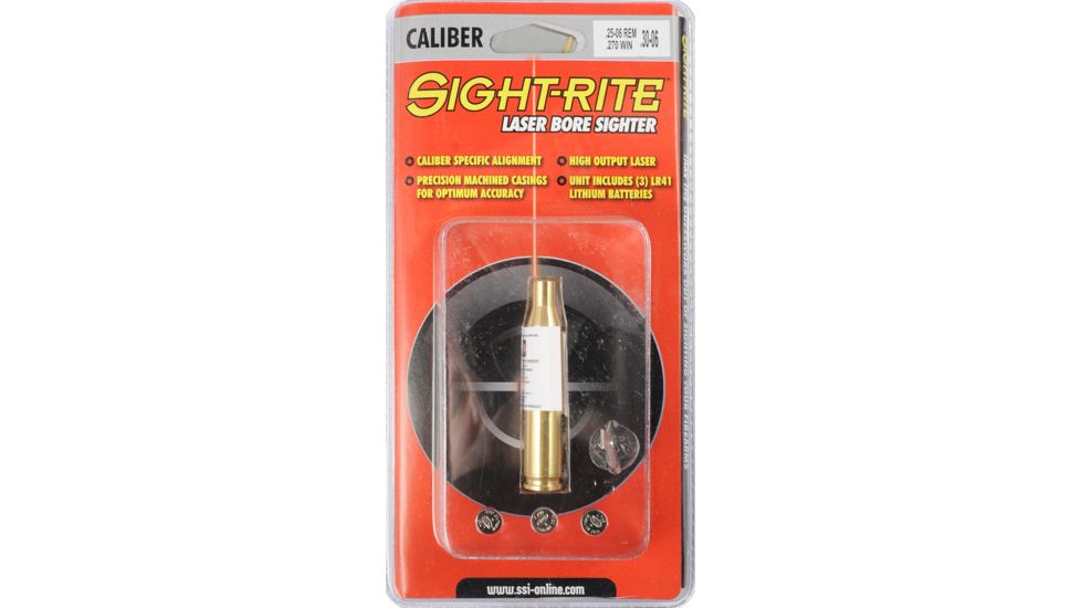 SSI Sight-Rite Cartridge Laser Bore Sighter - .270 Win, .30-06 SPRG, .25-06 XSI-BL-25-06