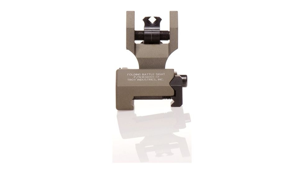 Troy Di-Optic Aperture (DOA)- Rear Folding Battle Sight - Flat Dark Earth SSIG-DOA-RFFT-00