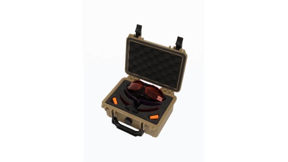 SSP Eyewear Chelan Clay XHD Glasses Kit, Desert Tan, One Size, CHELAN CLAYS XHD DT