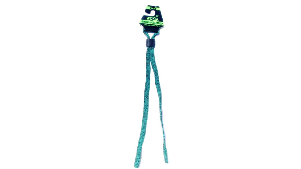 SSP Eyewear Cord 1 Nylon Two-Tone Retainer, Green/Black, CORD1 GRN/BLK