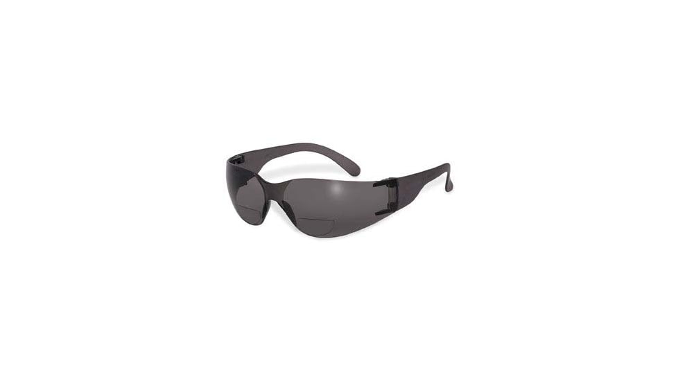 SSP Eyewear PRO Bifocal Safety Glasses, 1.00, Smoke, PRO 1.00 SM