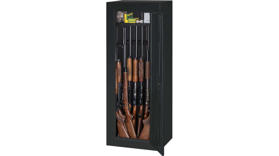 Stack-On 14 Gun Steel Security Cabinet, Black GCB-14P-DS