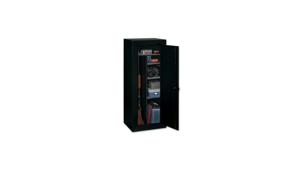 Stack-On 18-Gun Convertible Security Cabinet - Black, Medium GCB-18-C-DS