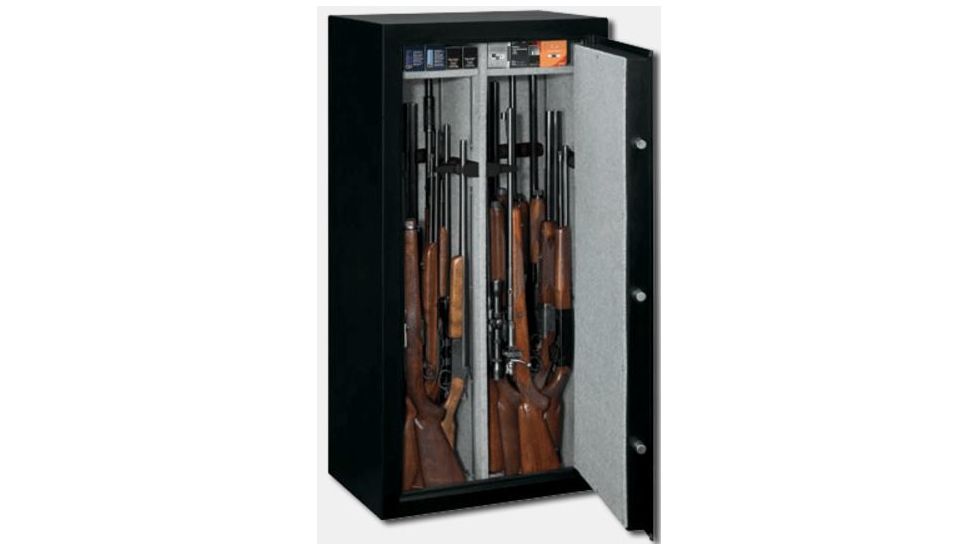 Stack-On 22-Gun Convertible Security Safe w/Combination Lock,26x17.625x55in,Matte Black SS-22-MB-C