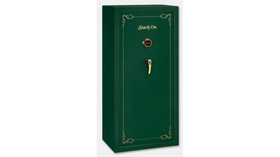 Stack-On 22-Gun Convertible Security Safe w/Combination Lock,26x17.625x55in,Hunter Green SS-22-MG-C