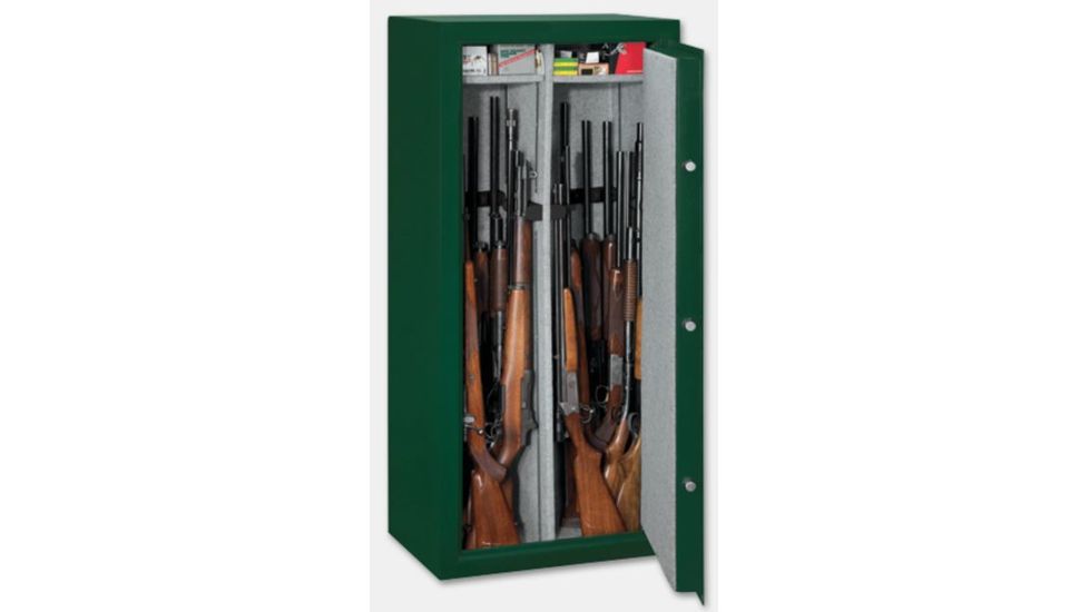 Stack-On 22-Gun Convertible Security Safe w/Combination Lock,26x17.625x55in,Hunter Green SS-22-MG-C