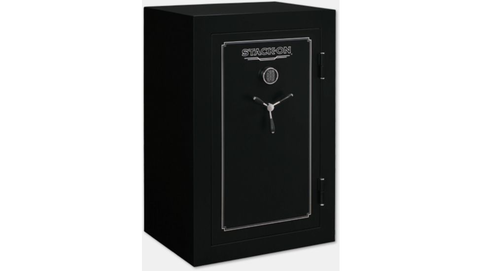 Stack-On 36 Gun Safe w/ Electronic Lock and Door Storage, Matte Black E-36-MB-E-S