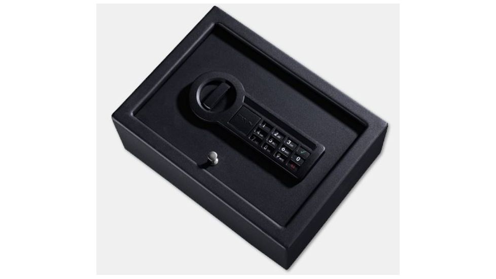 Stack-On Drawer Safe w/Electronic Lock,11.81x8.62x4.37in,Matte Black PDS-1500