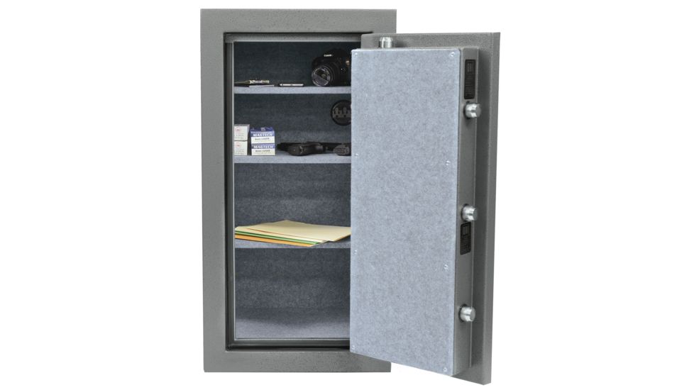 Stack-On Executive w/Elec. Lock, Fire Rated 90 Min/1400 Degrees,, Gray Pebble TD-040-GP-E