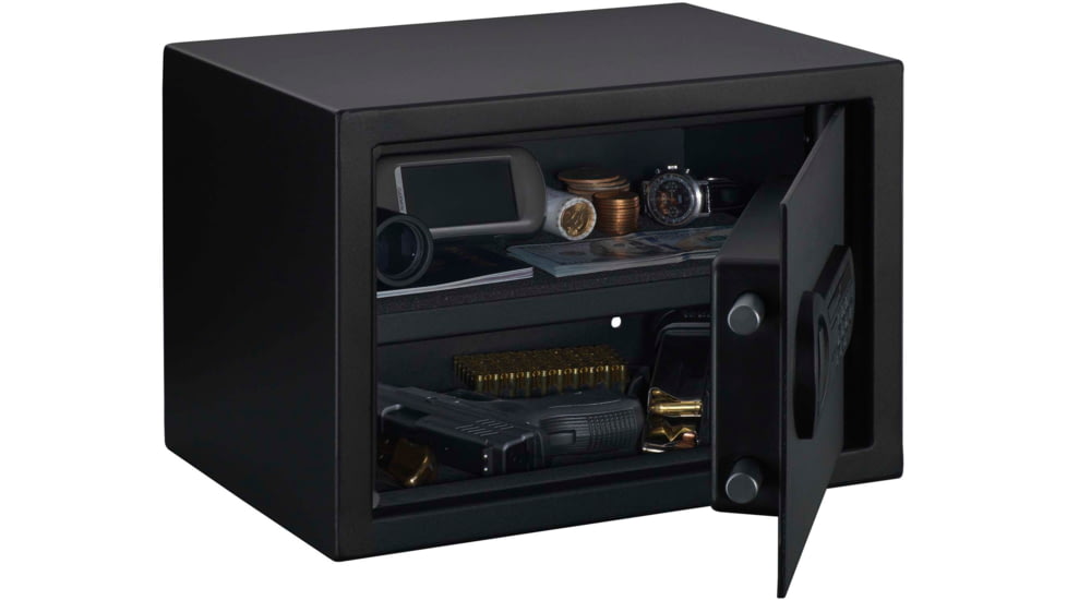 Stack-On Personal Safe with Electronic Lock, 14x10x10in, Black, Small, PS-1814-E