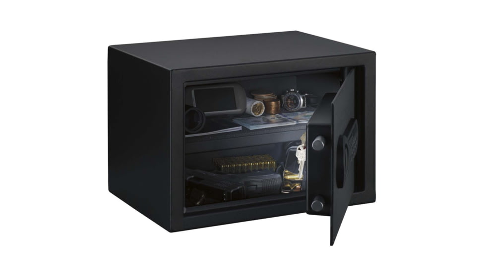 Stack-On Personal Safe with Electronic Lock, 14x10x10in, Black, Small, PS-1814-E