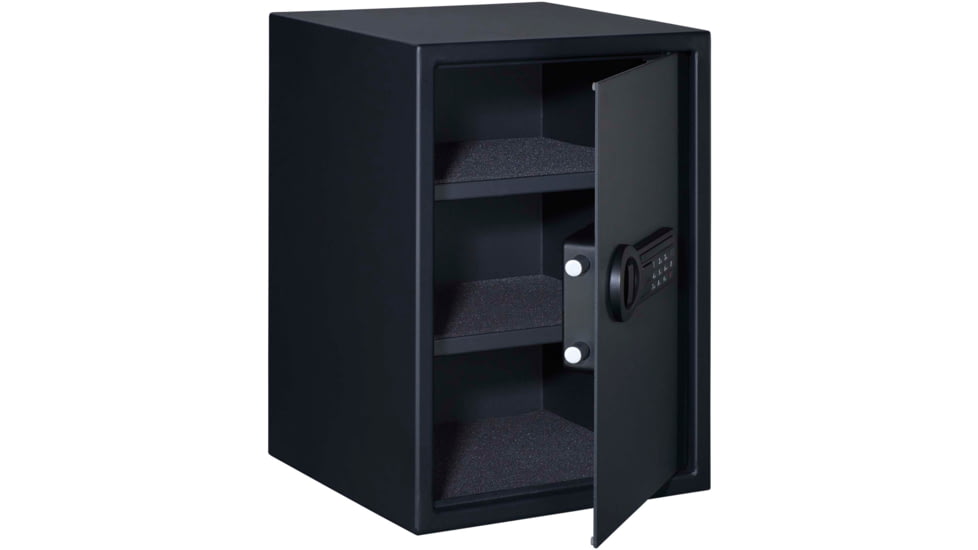 Stack-On Personal Safe with Electronic Lock, 19.75x13.75x13in, Black, Medium, PS-1820-E